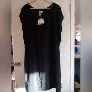 LSTER‎ NWT Dress Black 2X Lined